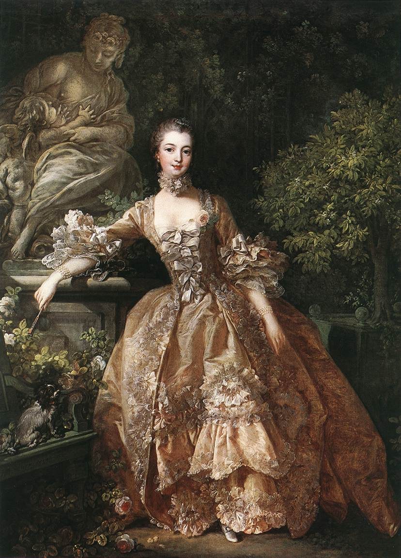 Francois Boucher Portrait of Marquise de Pompadour